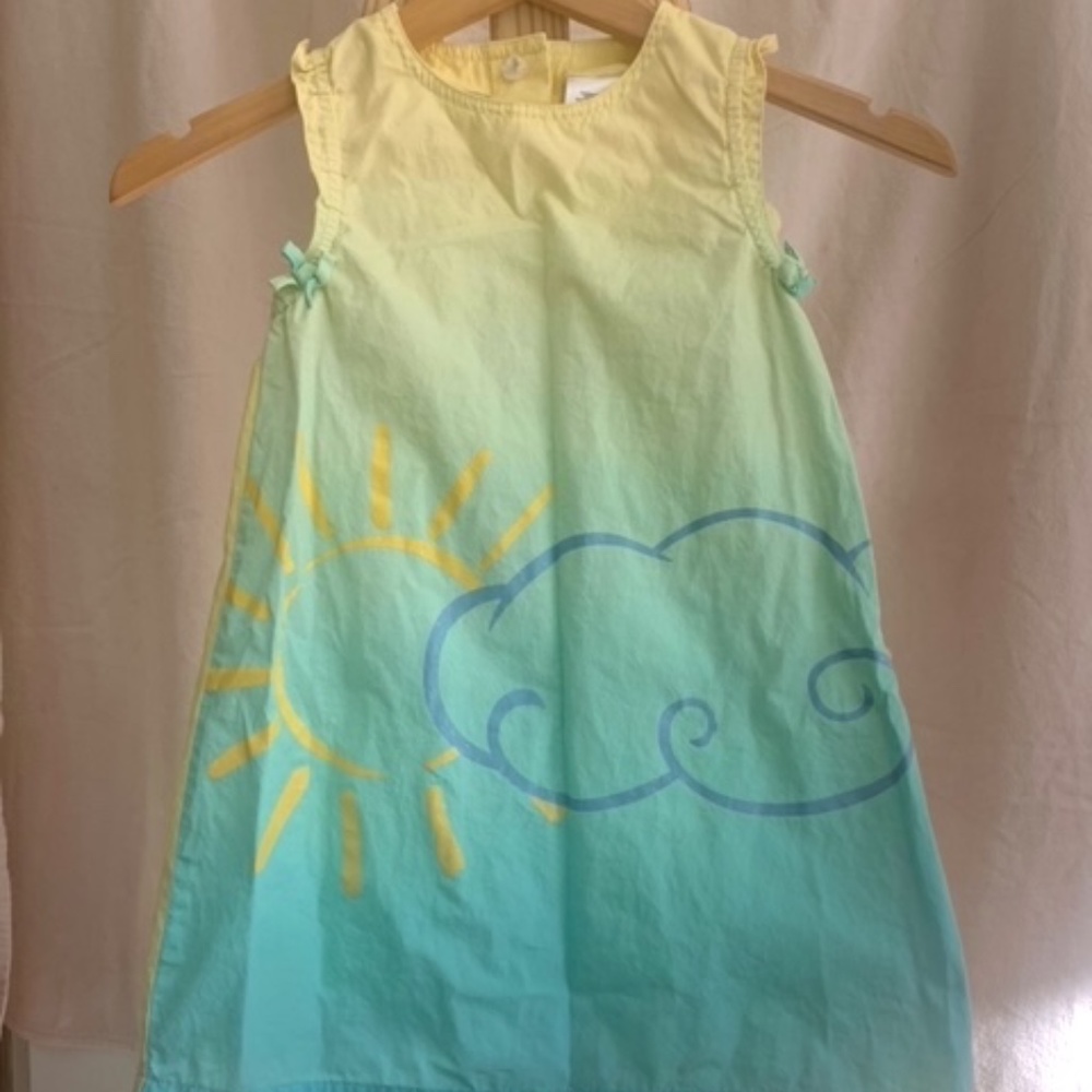 Simply Basic Gradient, Sleeveless Summer Dress - 5T